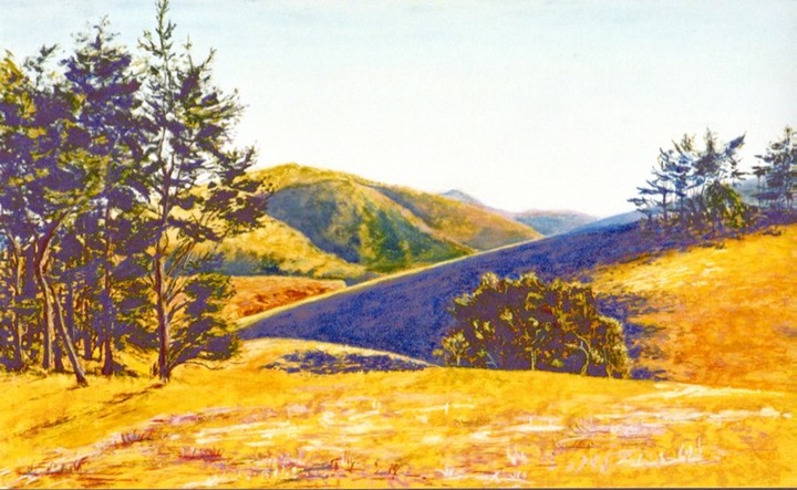 Purple Hill,Sonoma County